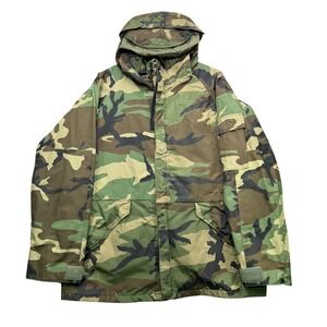 Isratex Inc ECWCS Gen 1 Parka Mens Large Regular Camo Long Hooded Outdoor